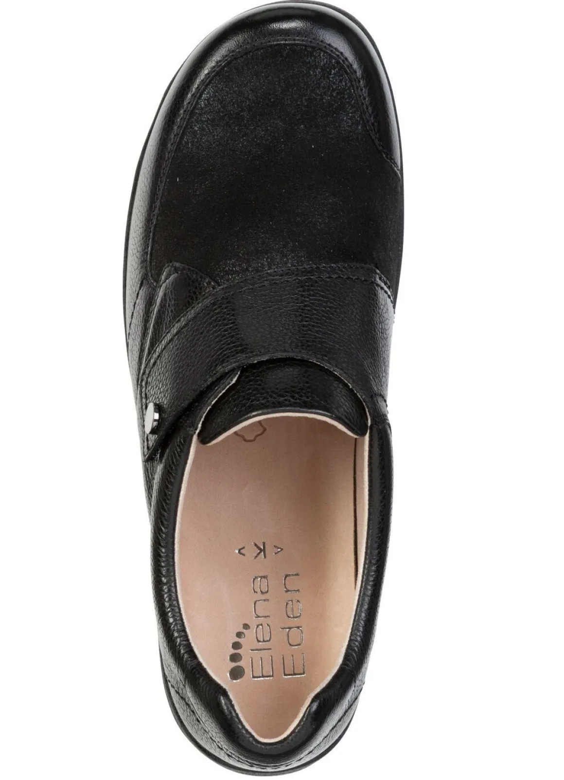 ELENA EDEN, komfortable Damen-Slipper, Weite K, mit herausnehmbarem Fußbett