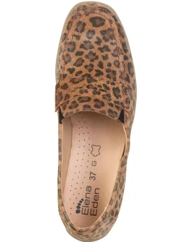 ELENA EDEN, schicke Damen-Slipper, Weite G, mit herausnehmbarem Fußbett