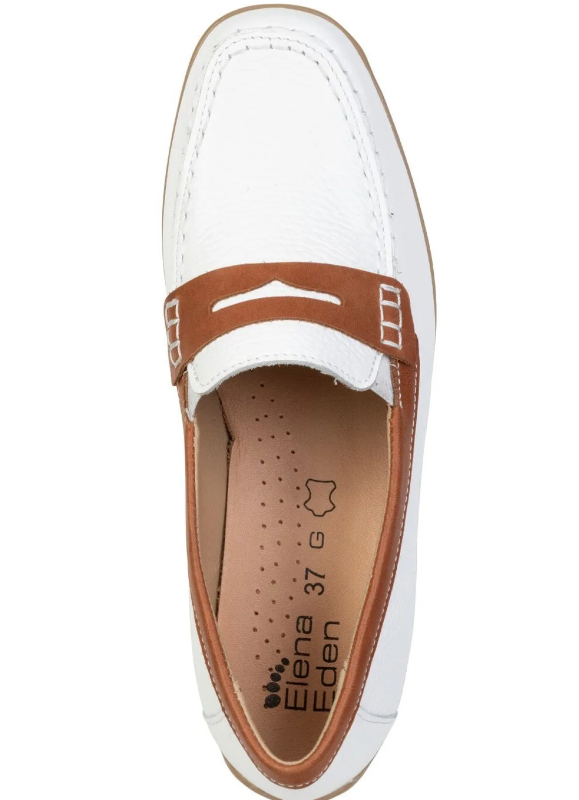 ELENA EDEN, schicke Damen-Slipper, Weite G, mit herausnehmbarem Fußbett