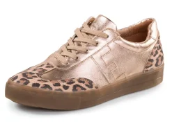 ELENA EDEN Schnür-Sneaker aus genarbtem Nappaleder