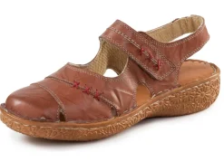 ELENA EDEN Slipper aus Nappaleder mit Knitter-Struktur