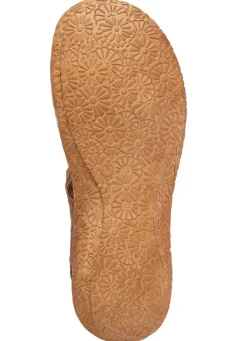 ELENA EDEN Slipper aus Nappaleder mit Knitter-Struktur