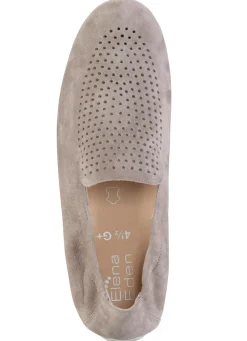 ELENA EDEN Slipper aus weichem Veloursleder mit luftiger Perforation