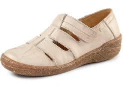 ELENA EDEN Slipper mit Knitter-Struktur