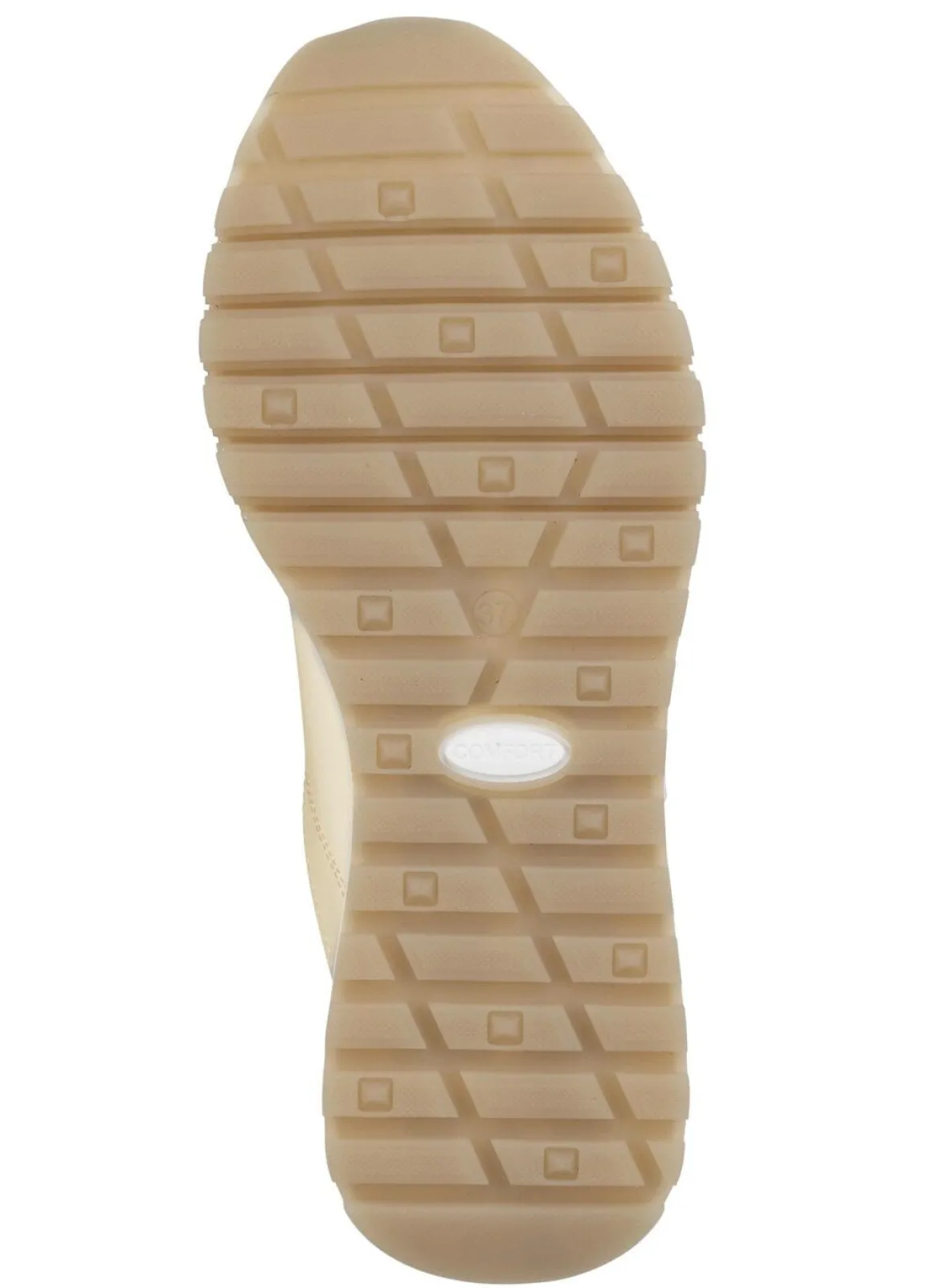 ELENA EDEN Sneaker aus schimmerndem Nappaleder