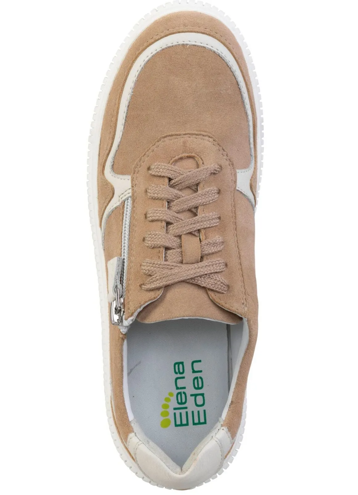 ELENA EDEN Sneaker mit Kontrast-Besätzen