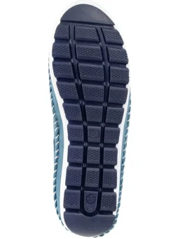 ELENA EDEN, sommerliche Damen-Slipper, Weite G, mit herausnehmbarem Fußbett