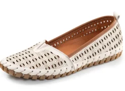 ELENA EDEN, sommerliche Damen-Slipper, Weite G, mit herausnehmbarem Fußbett