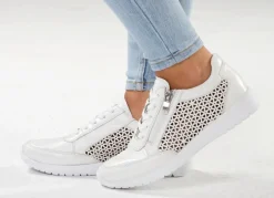 ELENA EDEN, sommerliche Damen-Sneaker, Weite G, mit herausnehmbarem Fußbett