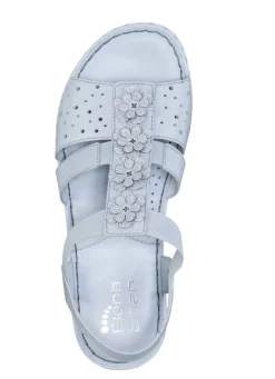 ELENA EDEN, sommerliche Damen-Sandalen, Weite G, aus Leder
