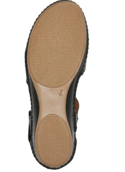 ELENA EDEN, sommerliche Damen-Sandalen, Weite G, aus Leder