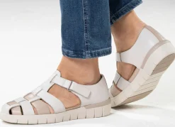 ELENA EDEN, sommerliche Damen-Slipper, Weite H, mit herausnehmbarem Fußbett