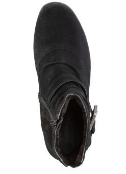 ELENA EDEN Stiefelette mit flotter Raffung und Zier-Schließe