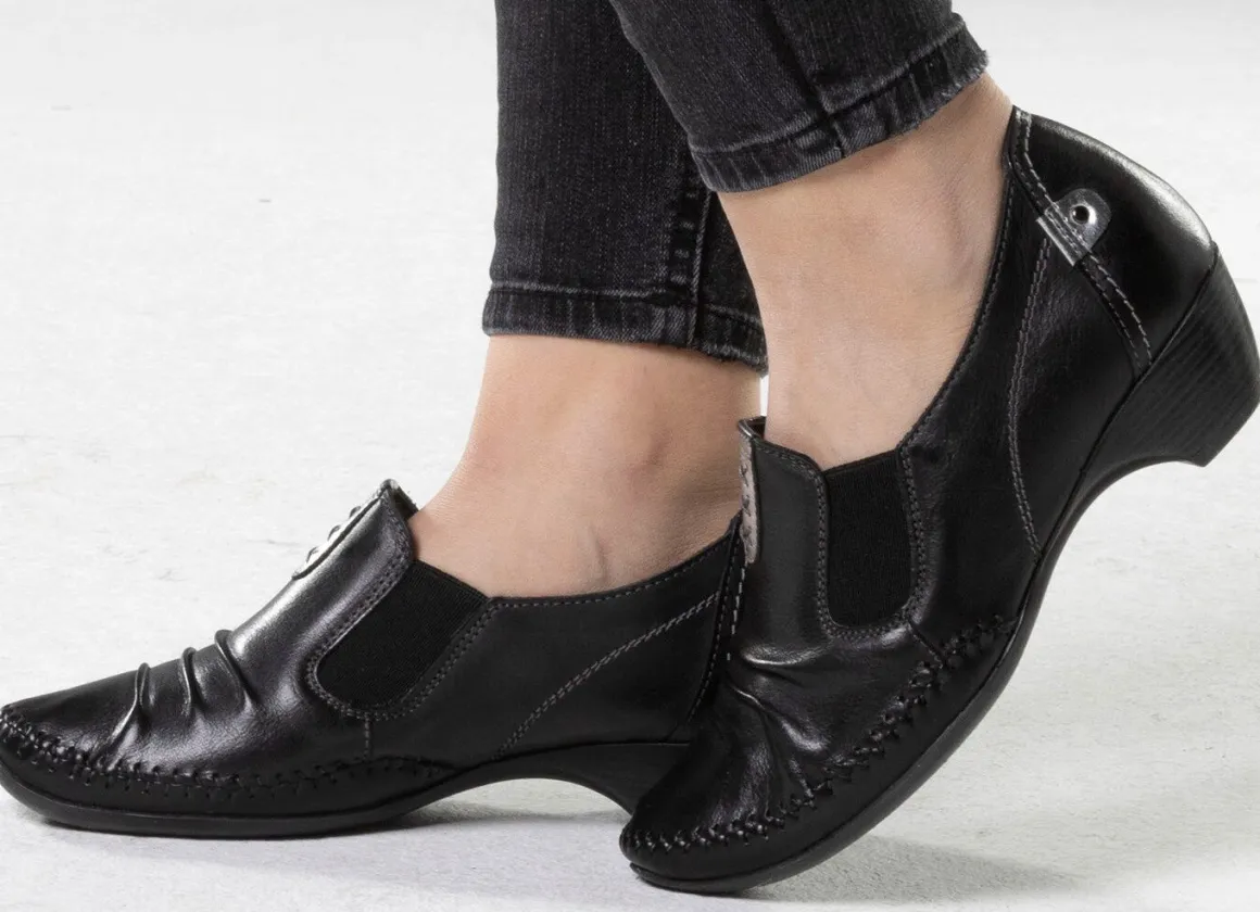 ELENA EDEN, stilvolle Damen-Pumps, Weite G, mit herausnehmbares Fußbett