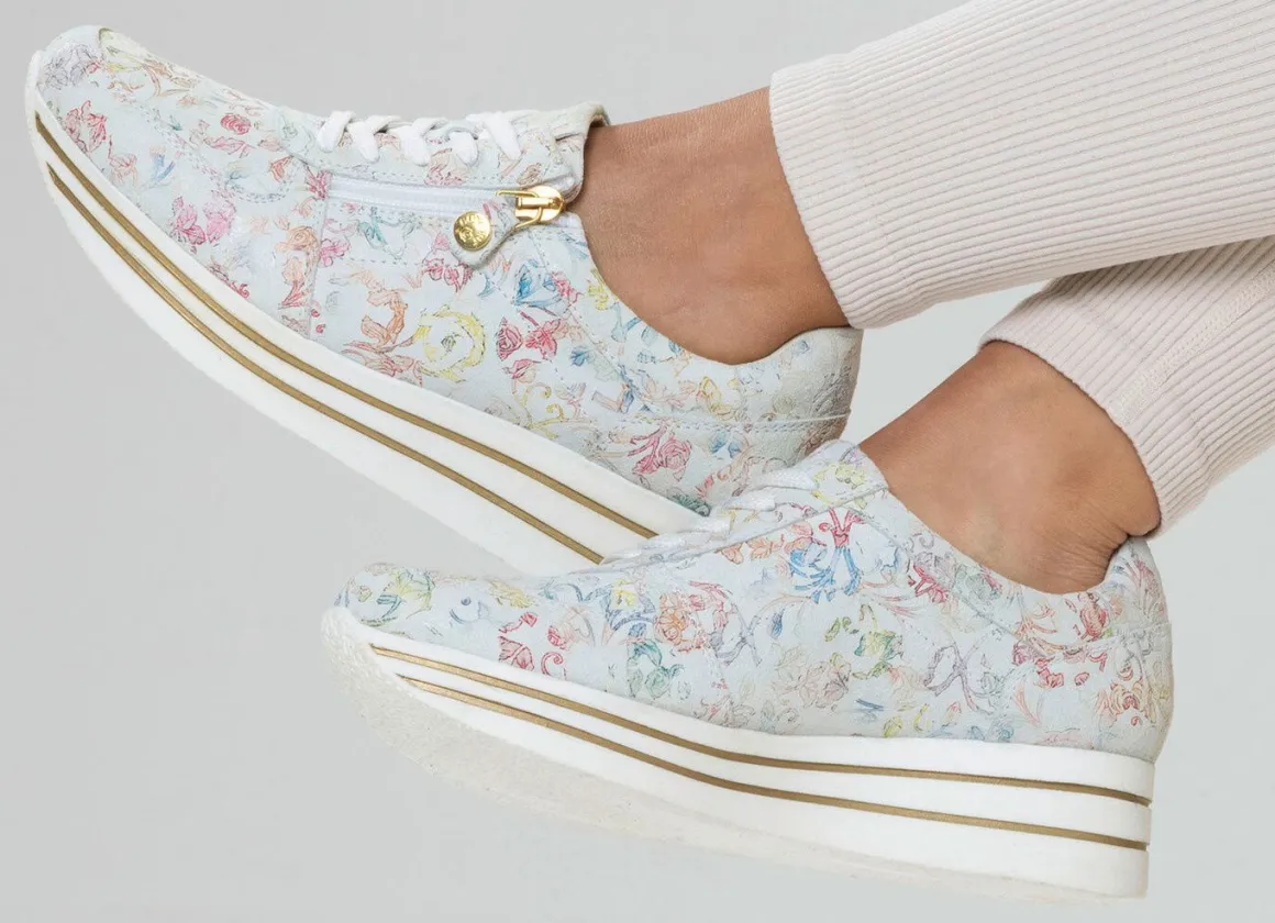 ELENA EDEN, stilvolle Damen-Sneaker, Weite G, mit herausnehmbarem Fußbett