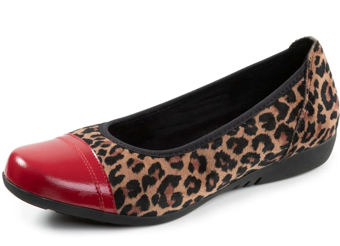 ELENA EDEN, trendige Damen-Ballerinas, Weite G, mit herausnehmbarem Fußbett