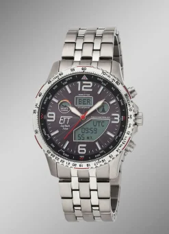 ETT EGS-11572-21M Funk-Solar-Herrenuhr