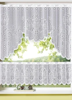 Fensterset mit Stangendurchzug 2-teilig
