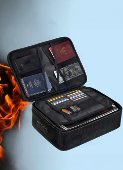 Feuerfester Dokumentenkoffer
