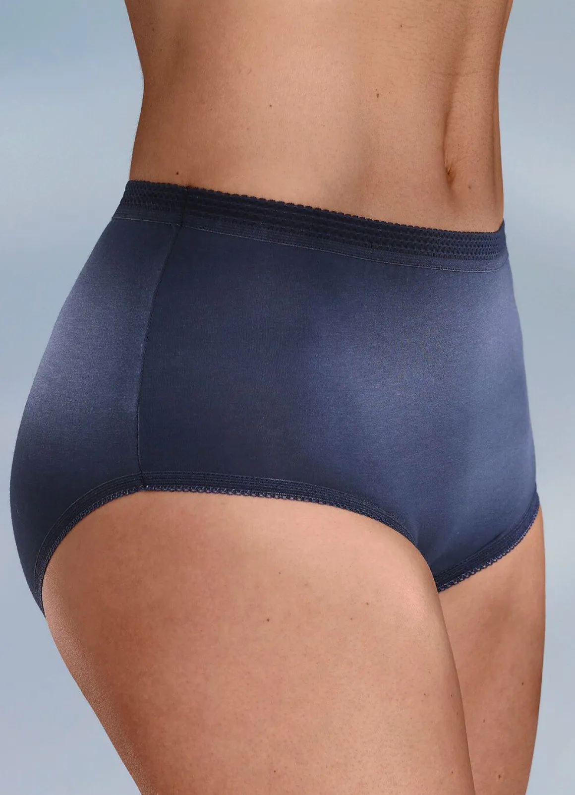 Fünferpack Slips mit elastischen Abschlüssen