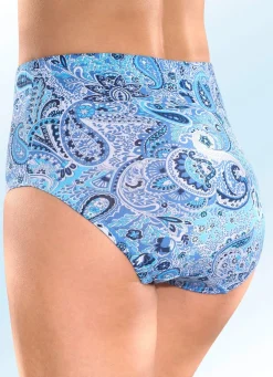 Fünferpack Slips mit Paisley-Druck