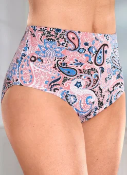 Fünferpack Slips mit Paisley -Dessin