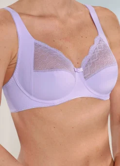 Format Bügel-BH mit elastischer Spitze