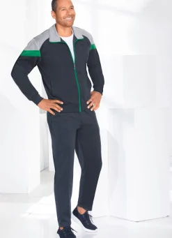 Freizeitanzug mit elastischen Ärmelabschlüssen