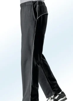 Freizeithose mit Zierpaspeln