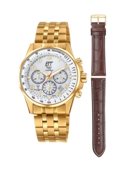 Funk-Solar-Herrenuhr ETT EGS-11614-42MS