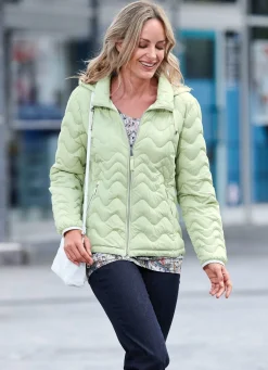Funktionsjacke mit abnehmbarer Kapuze