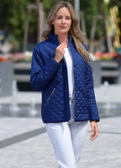 Funktionsjacke mit interessantem Stepp