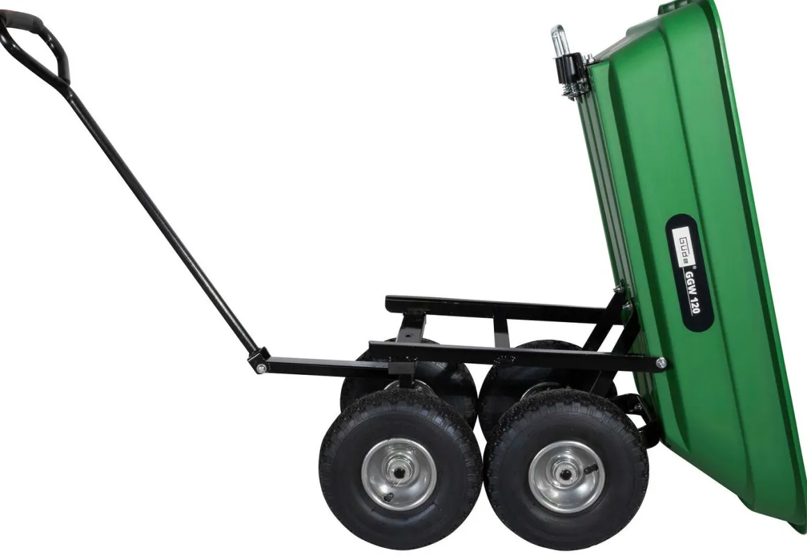 Gartenwagen von Güde mit Kippfunktion