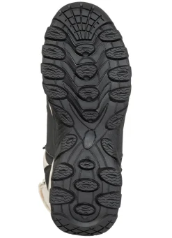 Gefütterte Damen-Stiefel, Winterschuhe, mit Reißverschluss