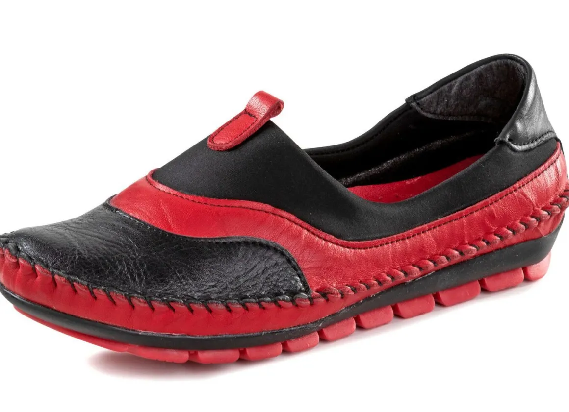 Gemini, bequeme Damen-Slipper, Weite G, mit herausnehmbarem Fußbett