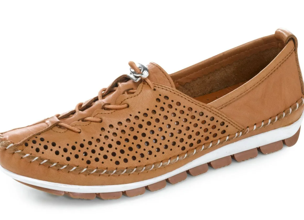 Gemini, bequeme Damen-Slipper, Weite G, mit herausnehmbarem Fußbett