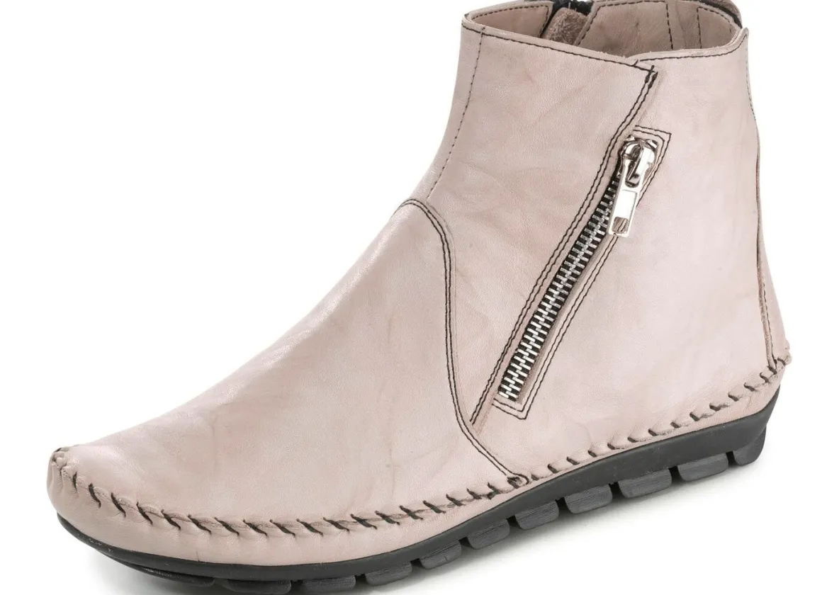 Gemini, bequeme Damen-Stiefeletten, Weite G, mit herausnehmbarem Fußbett