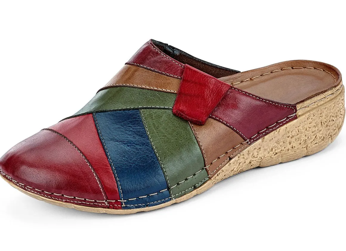 Gemini, klassische Damen-Clogs, Weite G, mit Gummizug