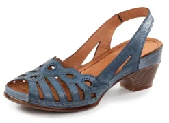 Gemini, klassische Damen-Sandaletten, Weite G, aus Leder