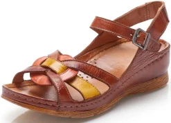 Gemini, klassische Damen-Sandalen, Weite G, mit Gummizug