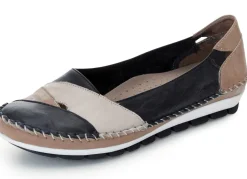 Gemini, klassische Damen-Slipper, Weite G, mit herausnehmbarem Fußbett