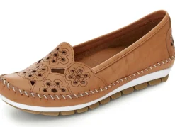Gemini, leichte Damen-Slipper, Weite G, mit herausnehmbarem Fußbett