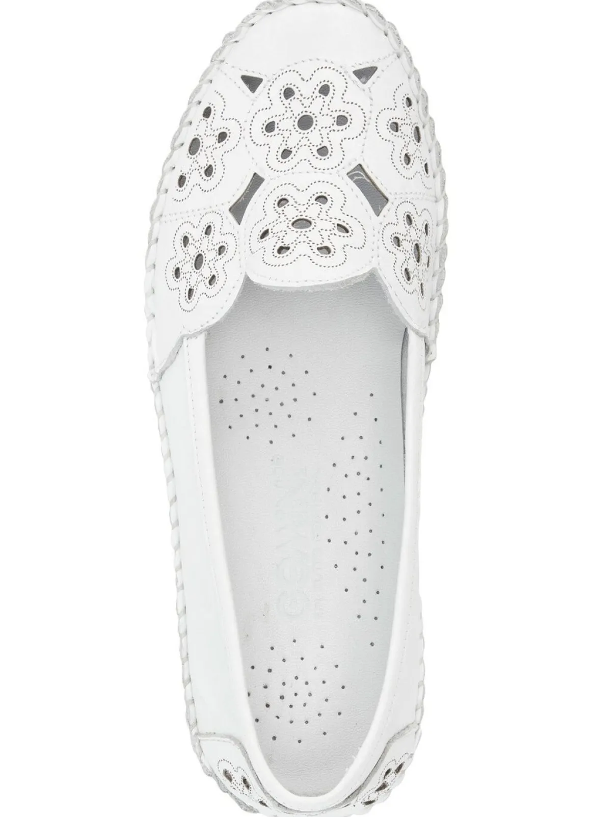 Gemini, leichte Damen-Slipper, Weite G, mit herausnehmbarem Fußbett