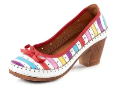Gemini, modische Damen-Pumps, Weite G, aus Leder