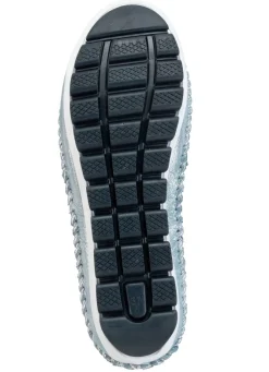 Gemini Mokassin-Slipper aus weichem, glänzend geprägtem Nappaleder