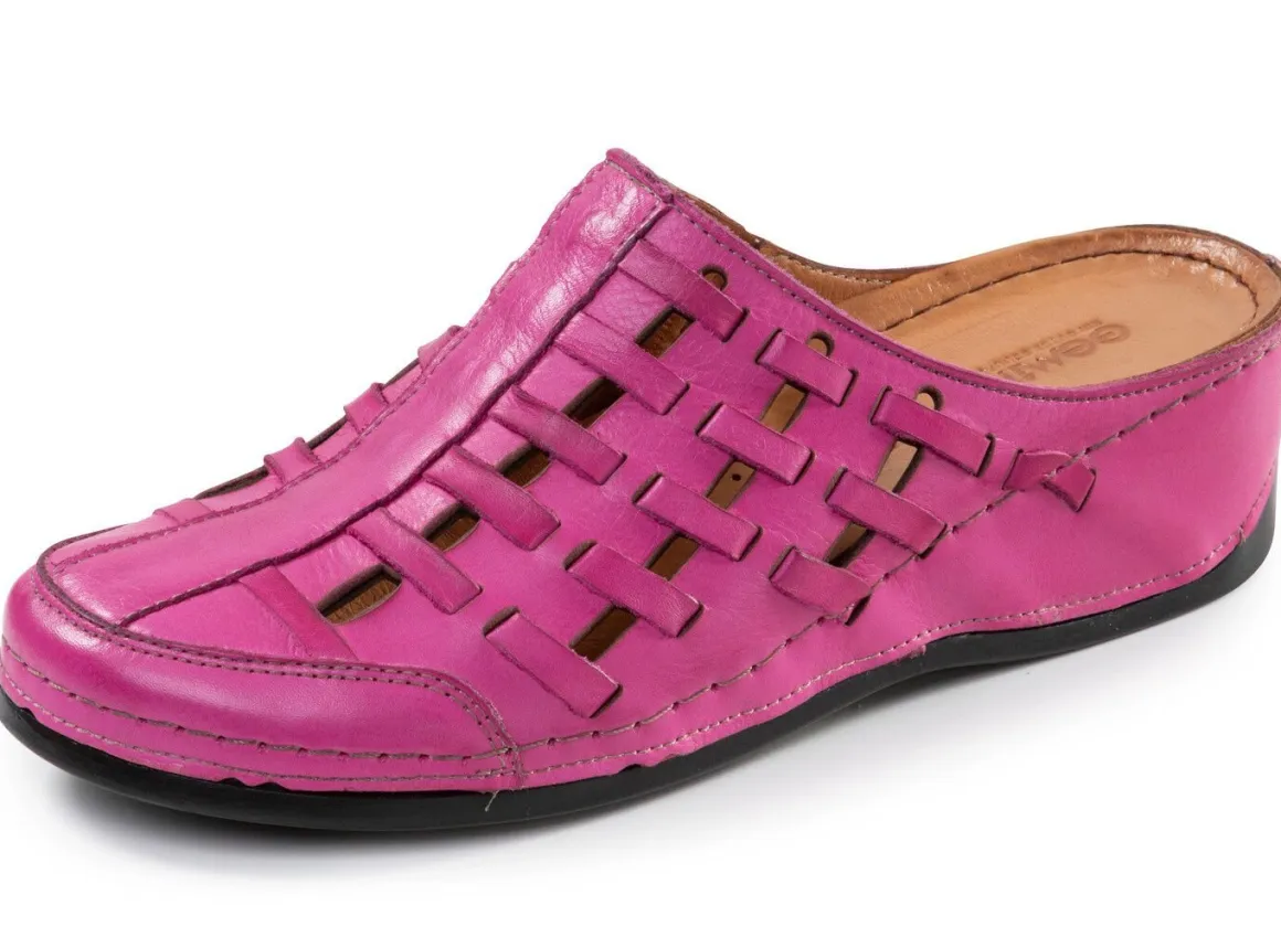 Gemini, sommerliche Damen-Clogs, Weite G, mit Gummizug