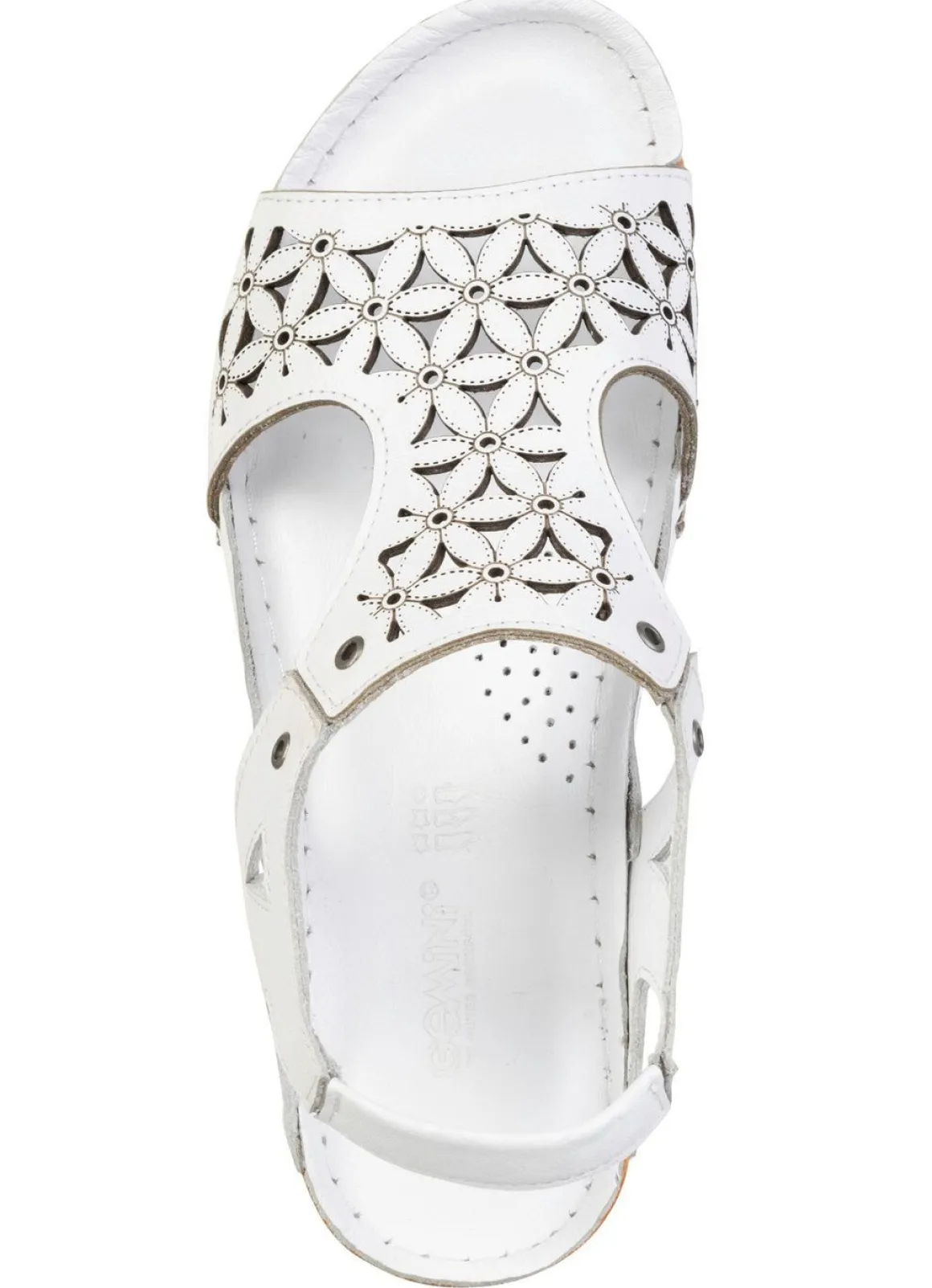 Gemini, sommerliche Damen-Sandalen, Weite G, aus Leder