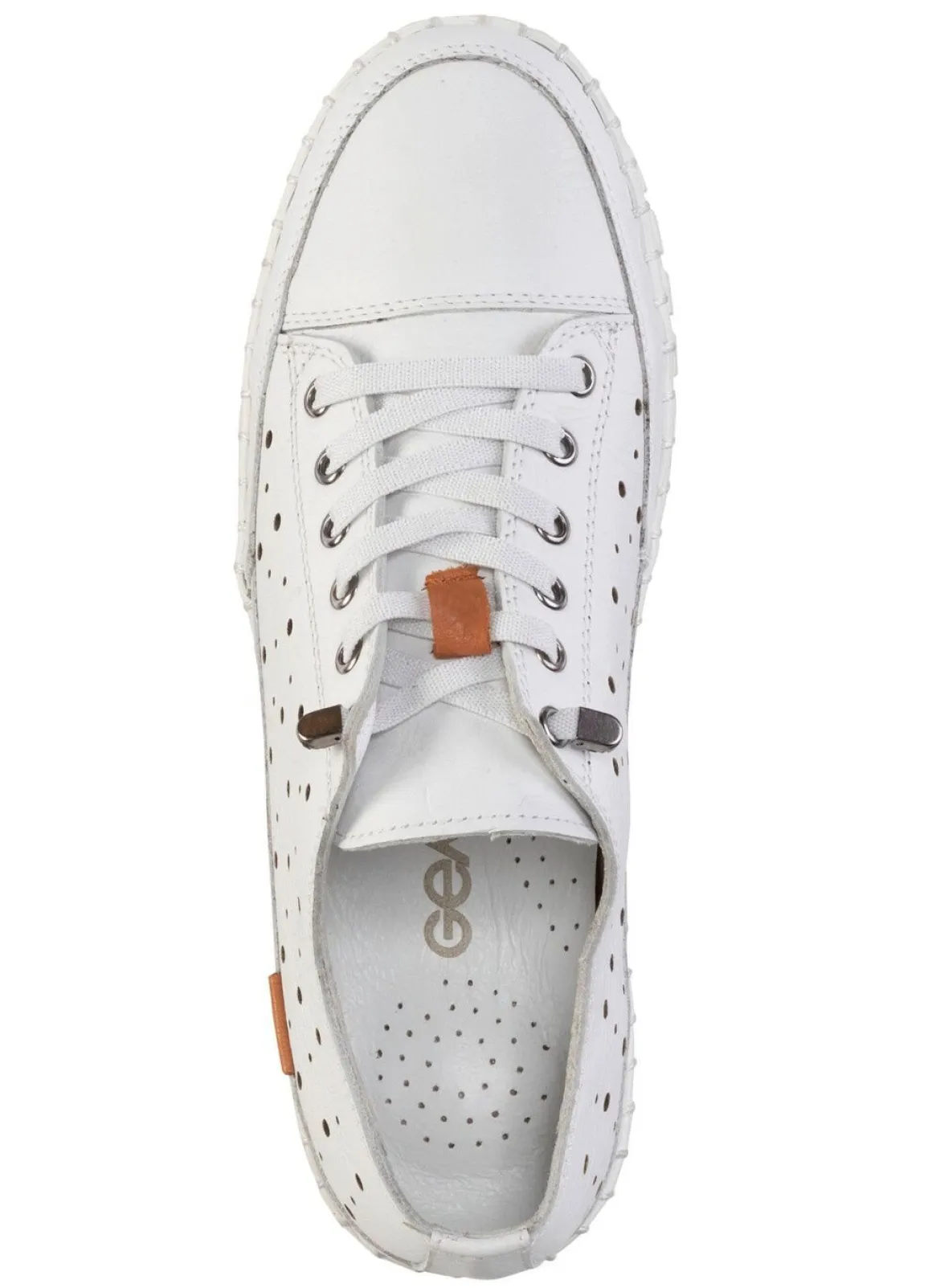 Gemini, sommerliche Damen-Schnürschuhe, Weite G, mit herausnehmbarem Fußbett