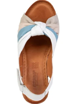 Gemini, trendige Damen-Sandaletten, Weite G, mit verstellbarer Klettspange