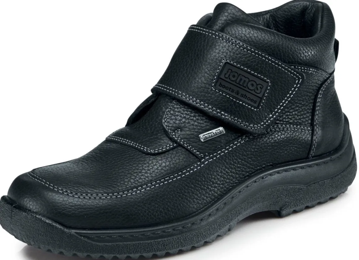 GINO GALANTE, atmungsaktive Herren-Boots, Winterschuhe, mit Klettverschluss